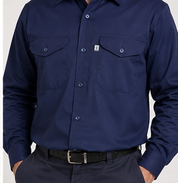 Camisa STD de Trabajo Manga Larga